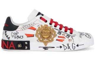 Dolce Gabbana - Portofino Studed Leather