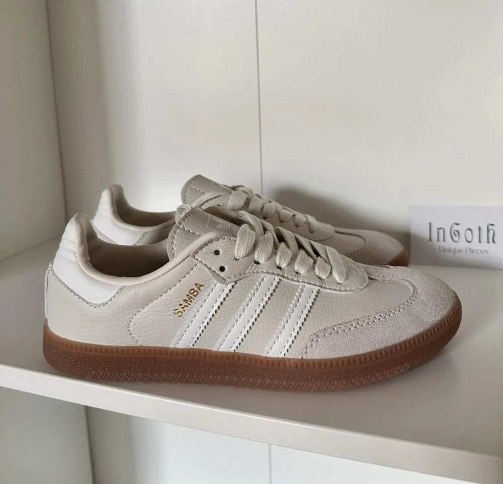 Adidas - Samba Light Grey White