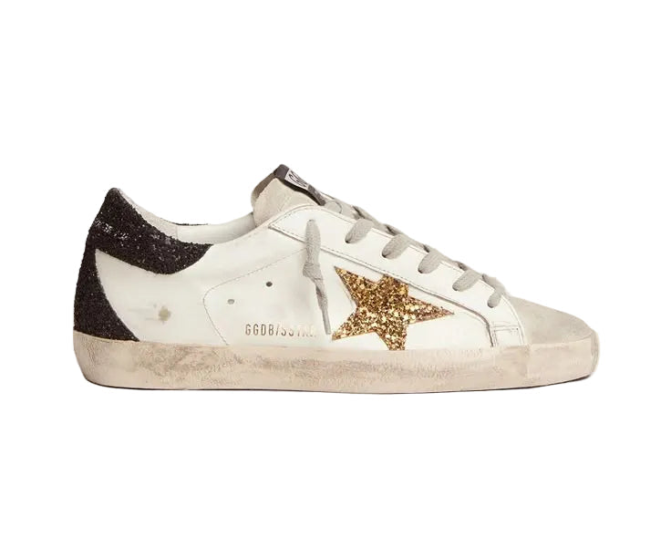 Golden Goose - White Black Gold Star