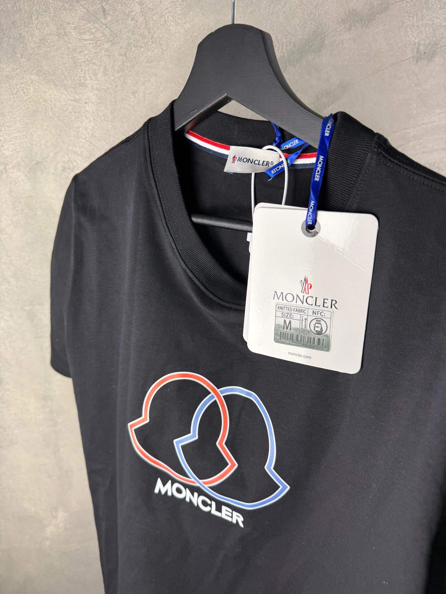 Moncler Shirt Black - Man, Size (M) oversize