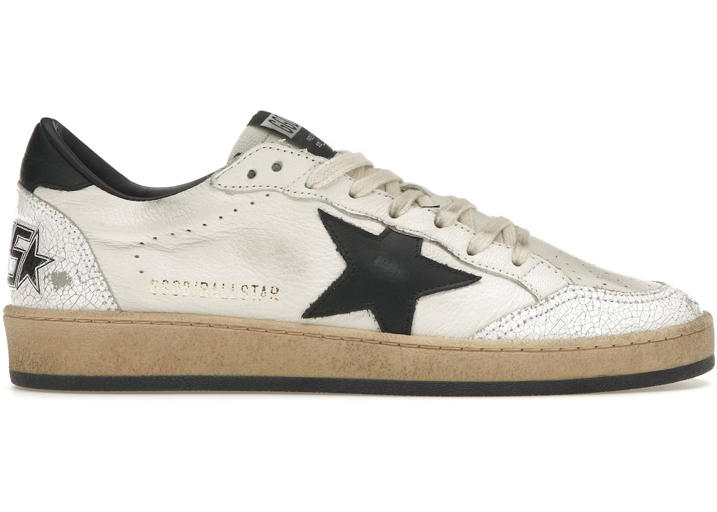 Golden Goose - White Black star