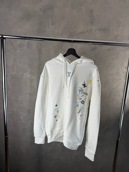 Man - Louis Vuitton White Hudie