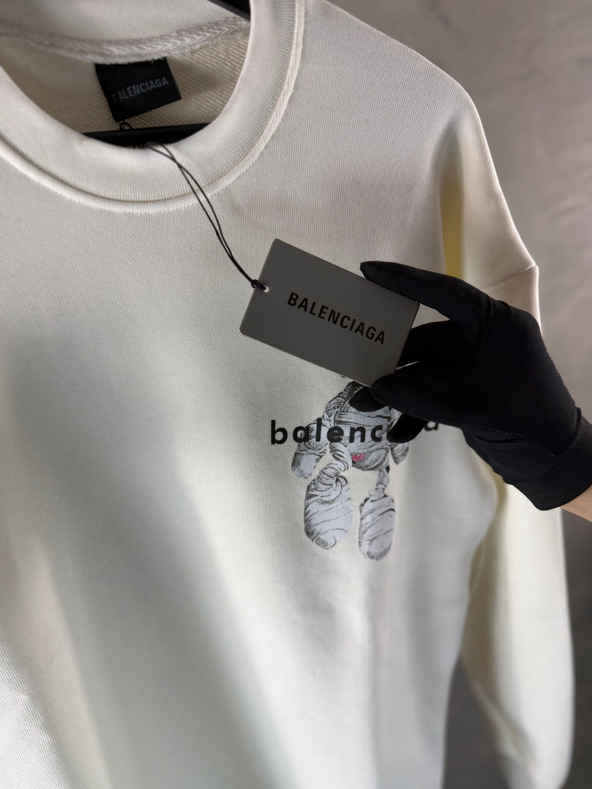 Herren – Balenciaga Weißes Hemd