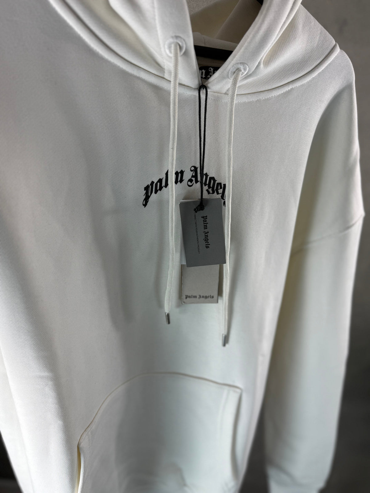 Herren - Palm Angels Weißer Hoodie