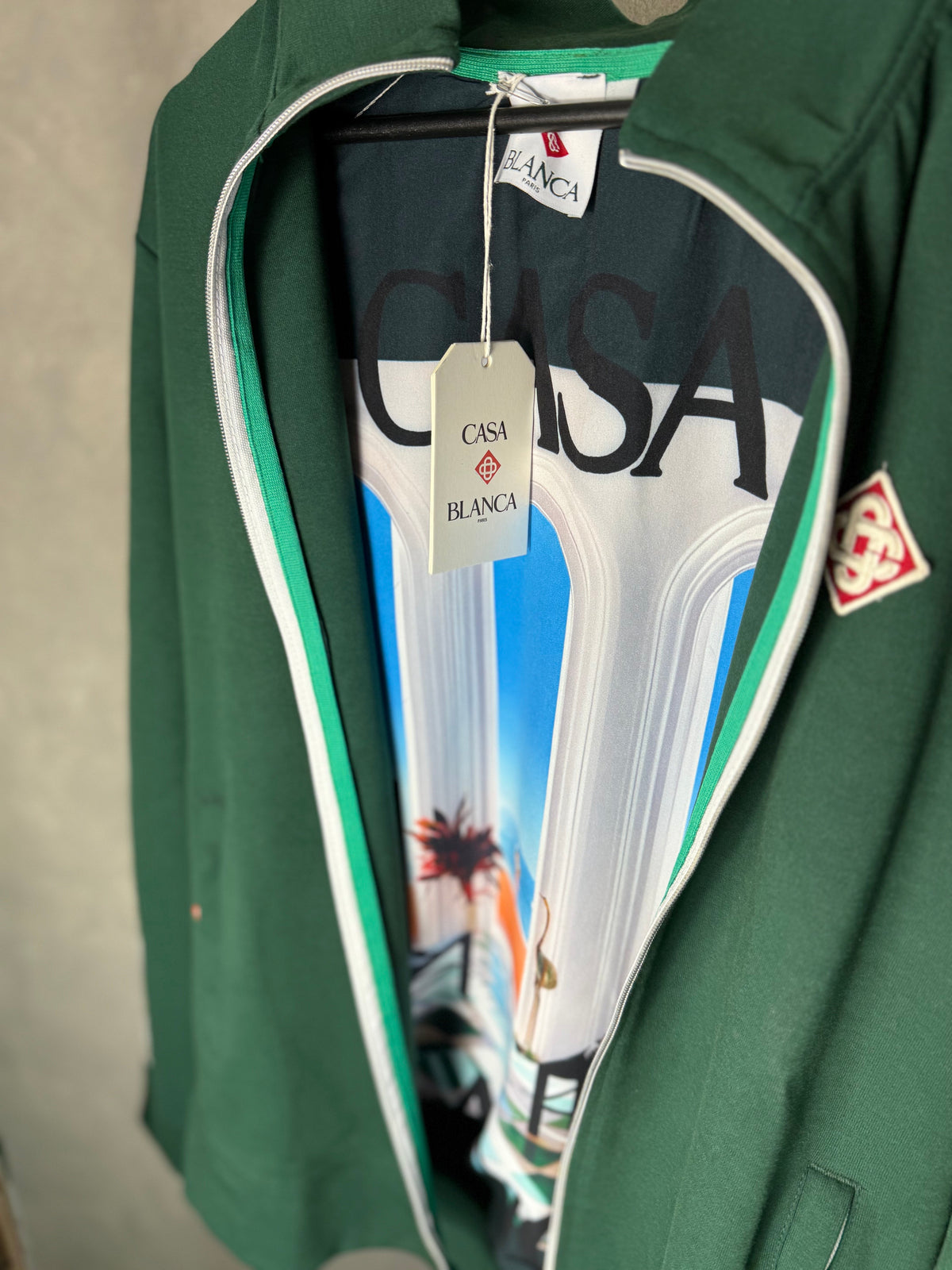 Herren – Grüner Trainingsanzug von Casa Blanca