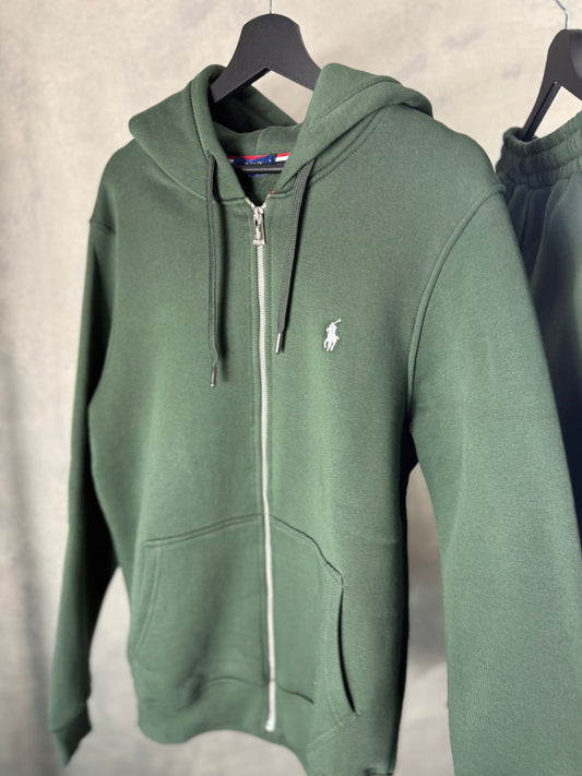Man - Polo Green Tracksuit