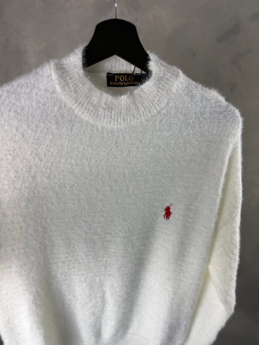Damen - Weißes Poloshirt