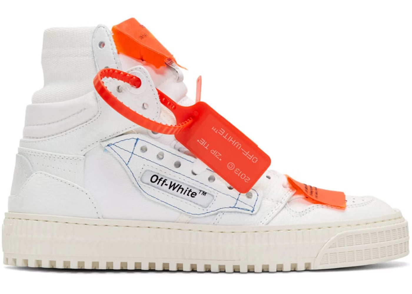 Off White High - White Orange
