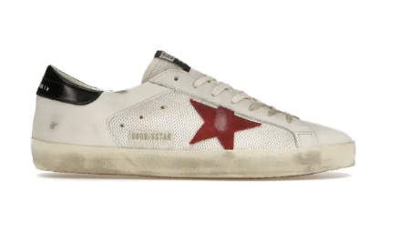 Golden Goose - White Red Black