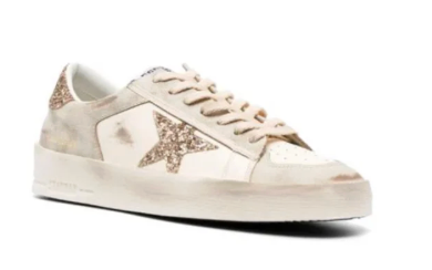 Golden Goose - White Gold Glitter
