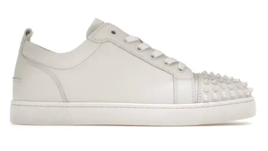 Christian Louboutin - White Spikes