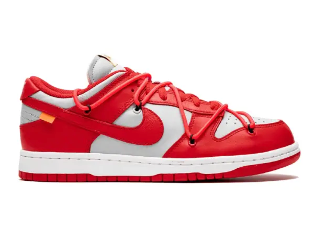 Off White Nike Dunk Low - University Red