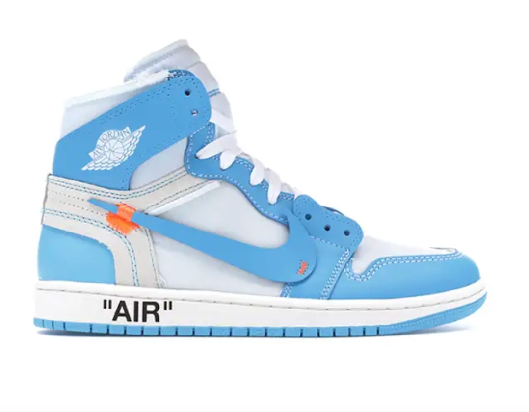 Off White Jordan 1 - Blue - UNC