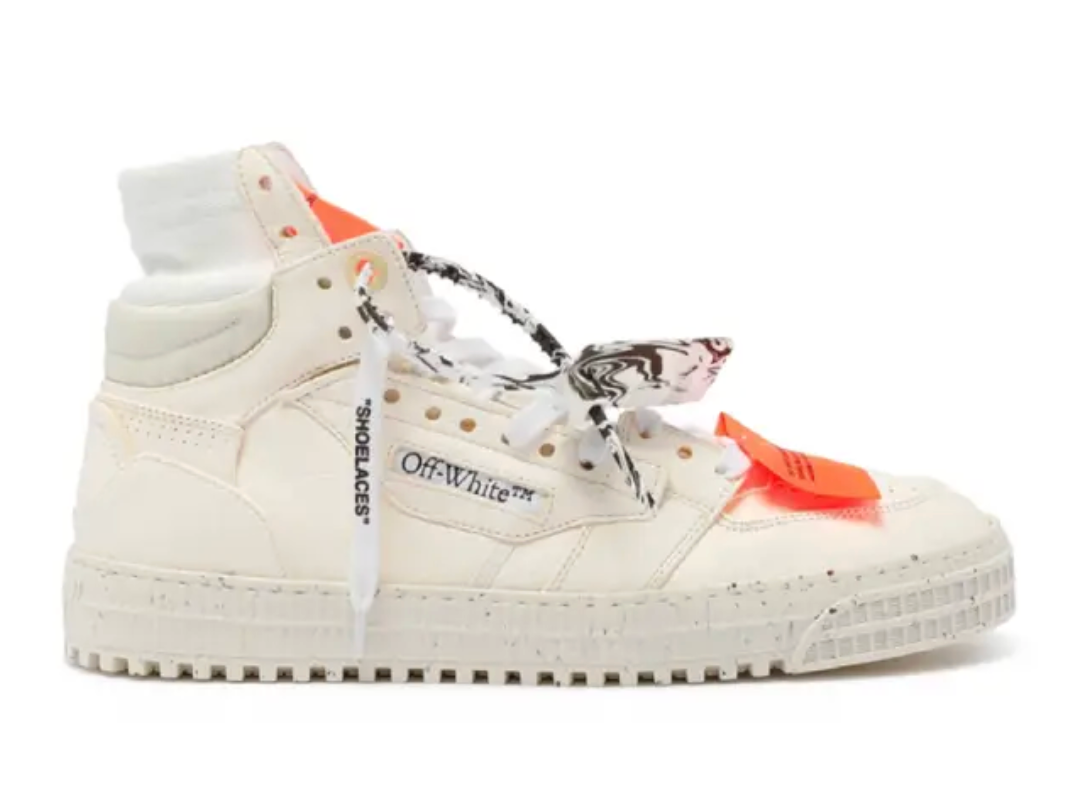 Off White High - White Orange