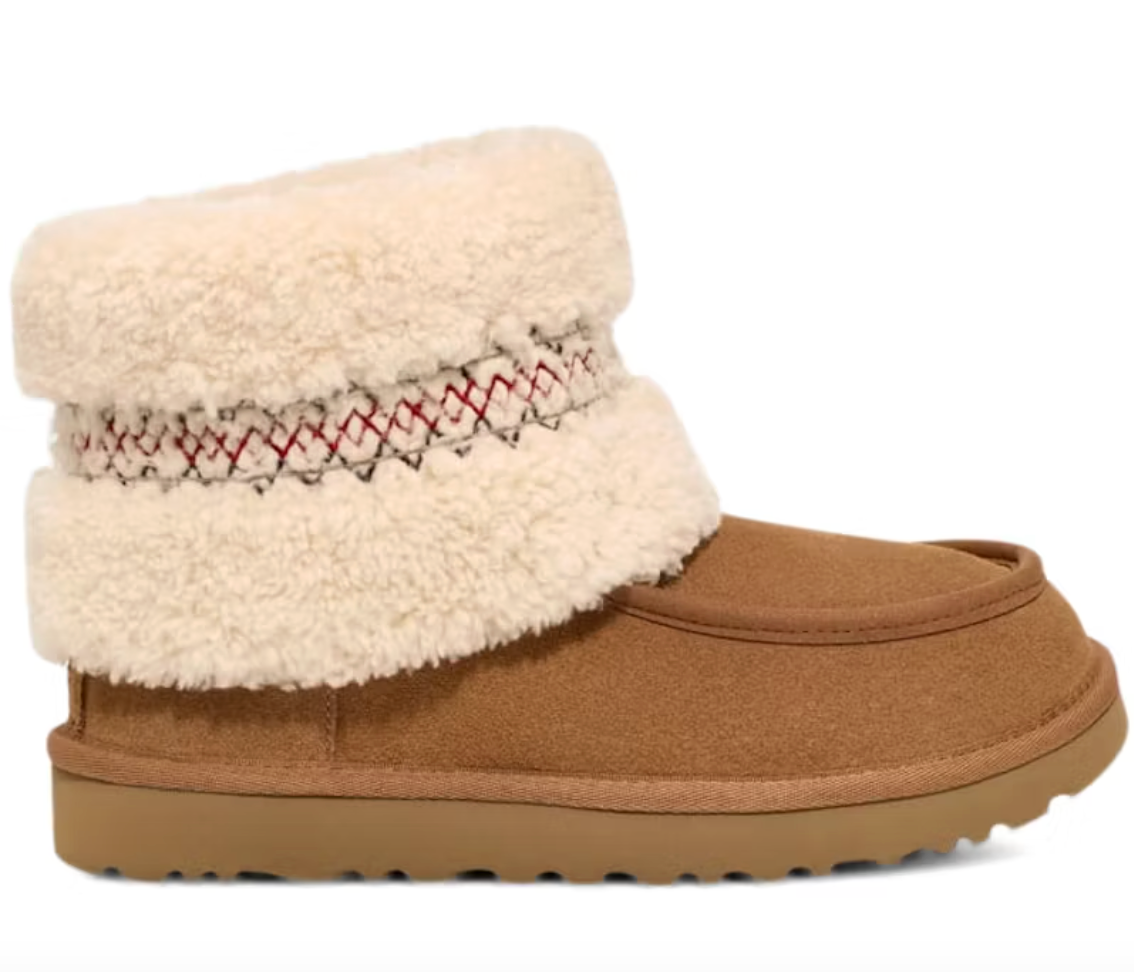 UGG Mini Heritage Braid Chestnut
