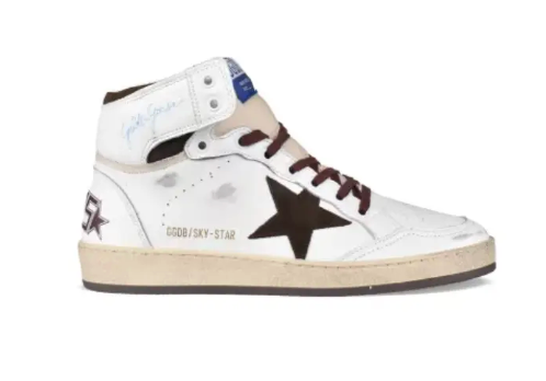 Golden Goose - White Chocolate Suede High