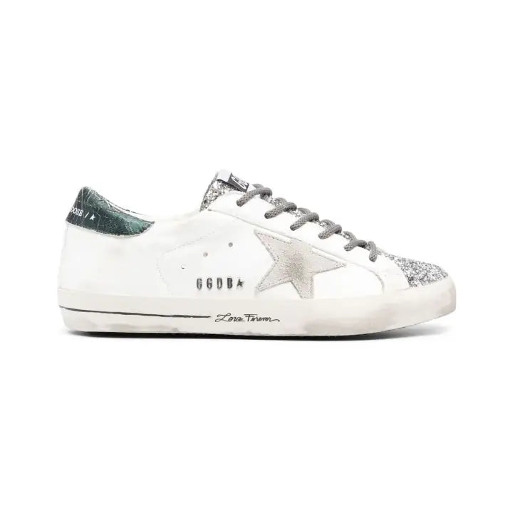 Golden Goose - Love Forever Weiß Silber
