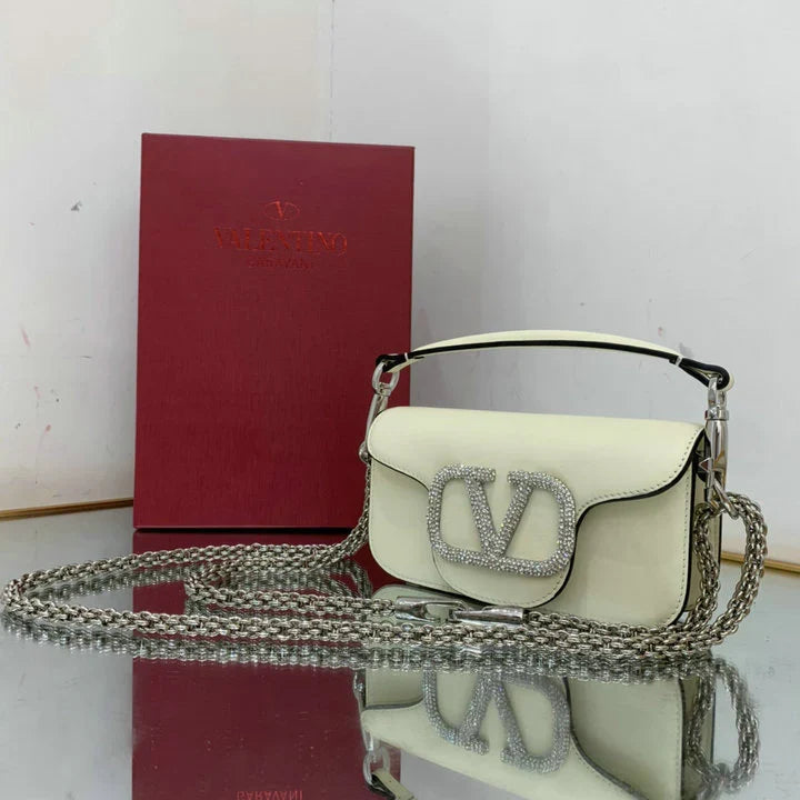 Valentino - Handtasche - weiß