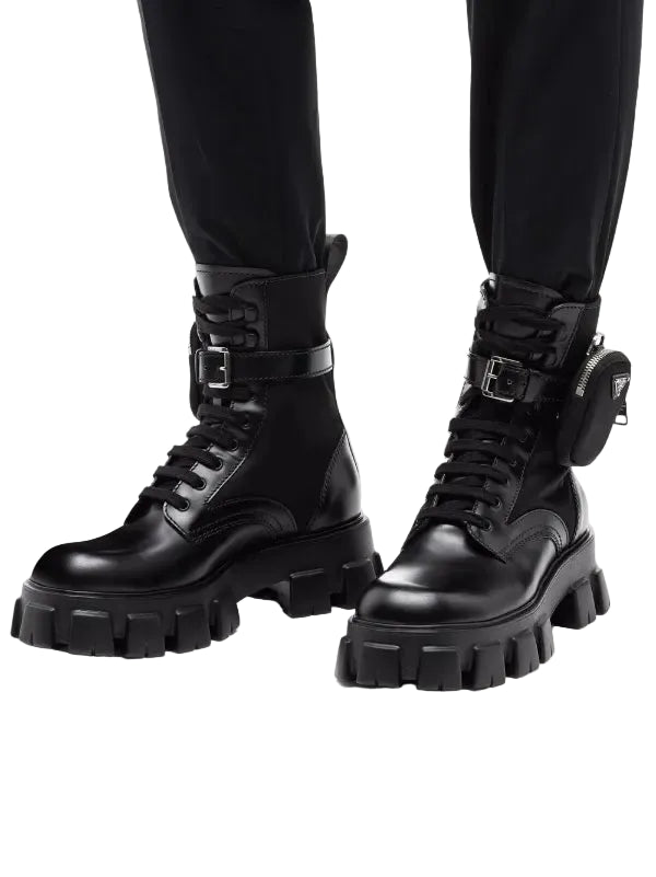 Prada Lederstiefel UNISEX