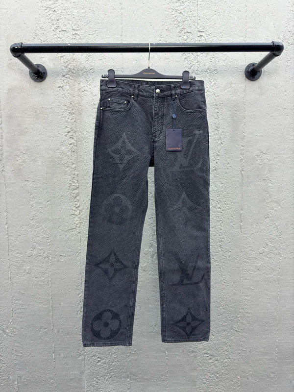Louis Vuitton Trousers - Man, Size (XL) Grey / Black