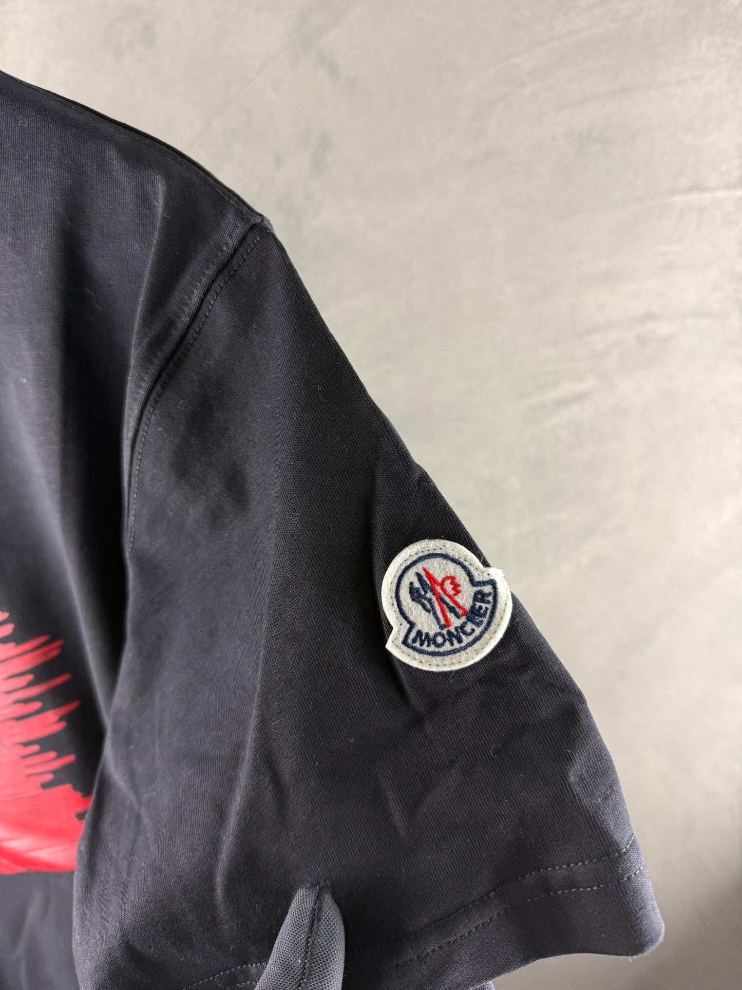 Moncler Shirt Black - Man, Size (M) oversize