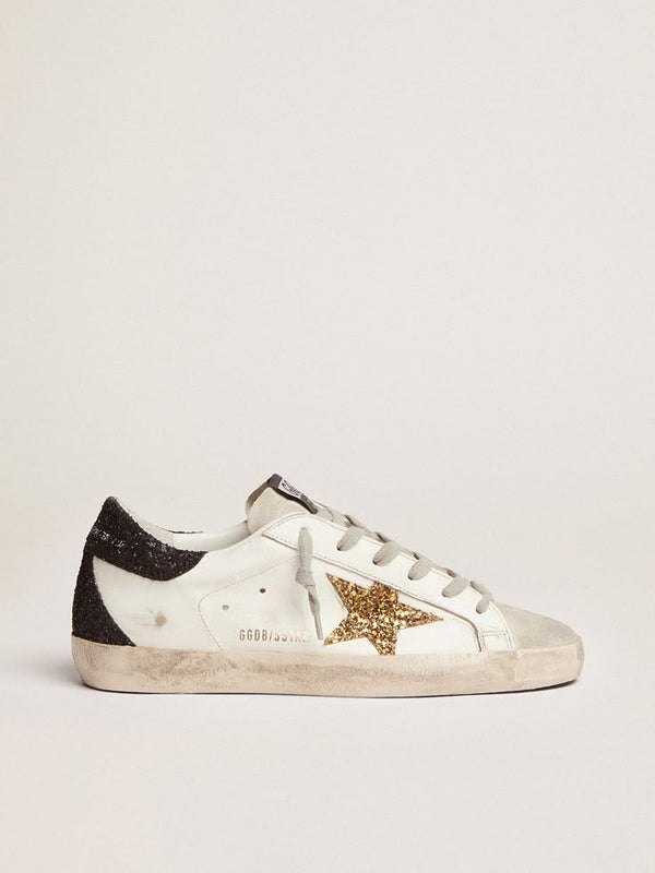 Golden Goose - White Black Heel Gold star