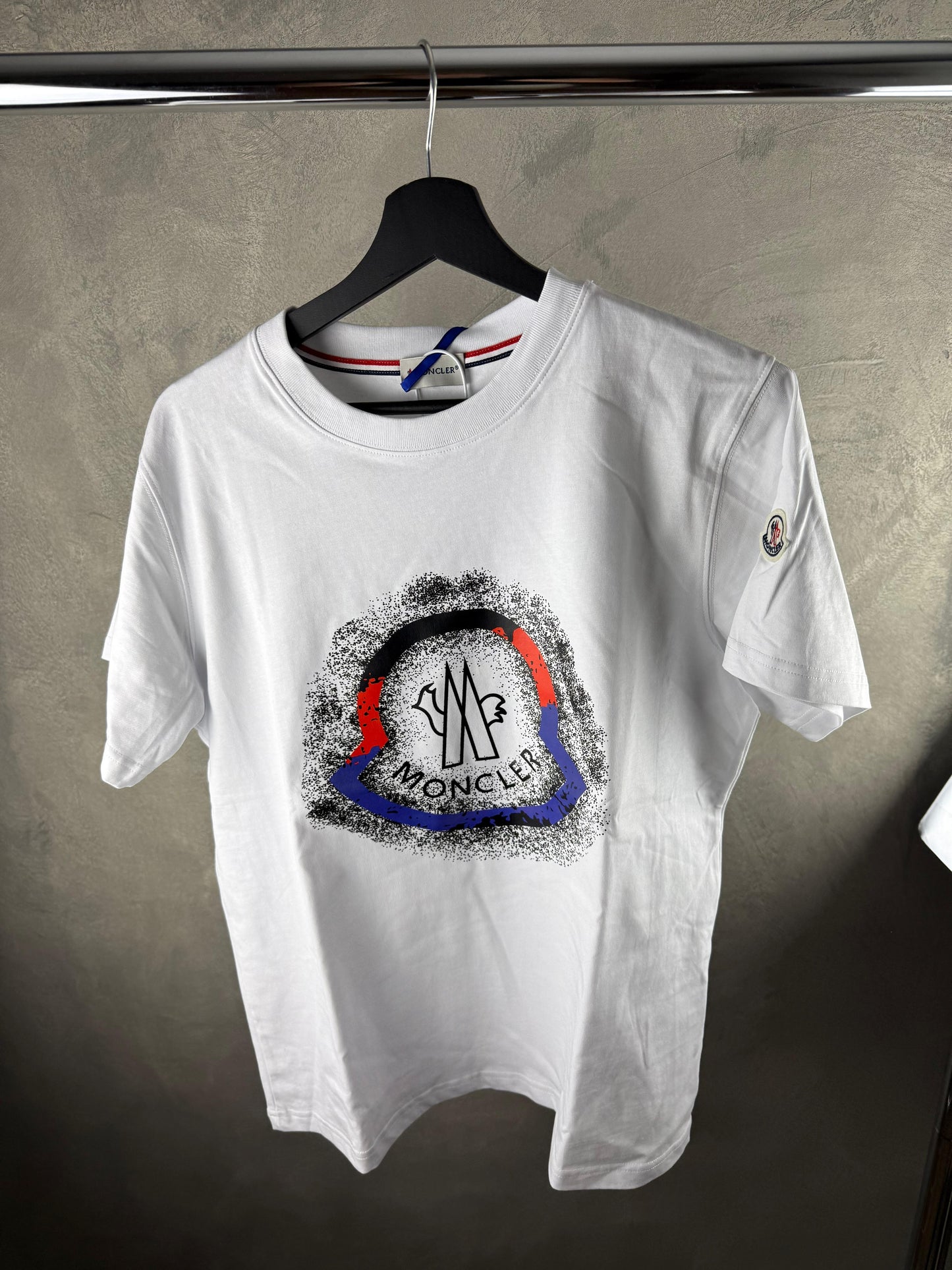 Moncler Shirt White - Man, Size (M) oversize