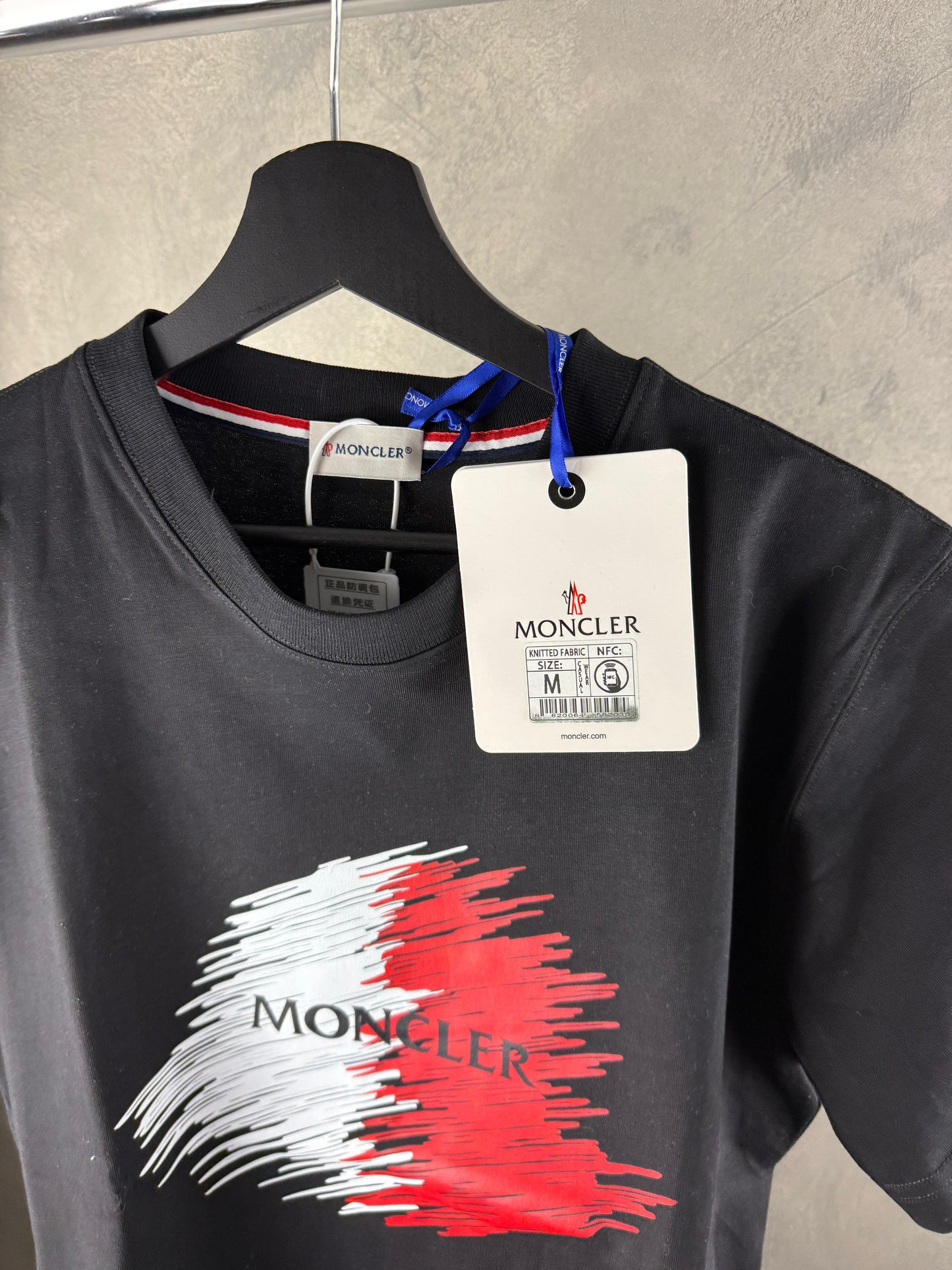 Moncler Shirt Black - Man, Size (M) oversize