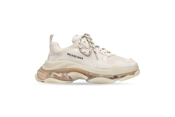 Balenciaga Triple S - Clear Sole White
