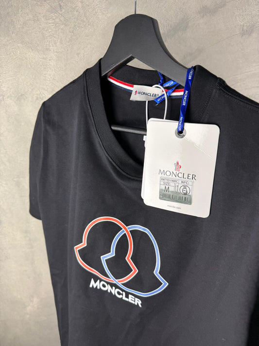 Moncler Shirt Black - Man, Size (M) oversize