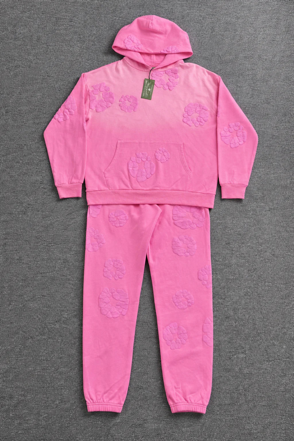 Denim tears - set - pink