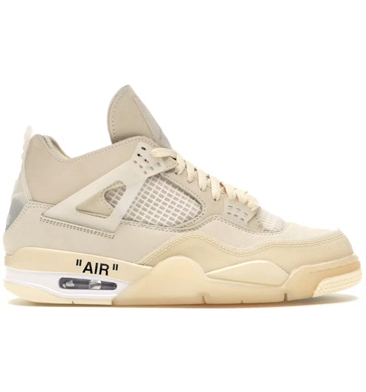 Jordan 4 Retro off-white Sail