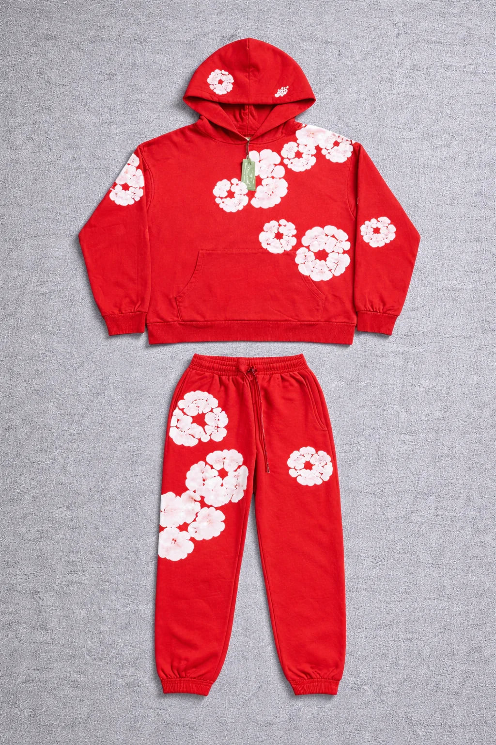 Denim tears - set - red