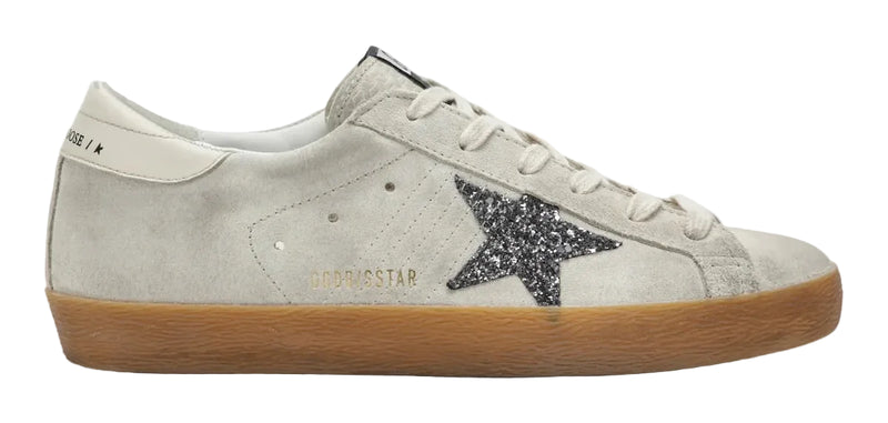 Golden Goose - grey white heel