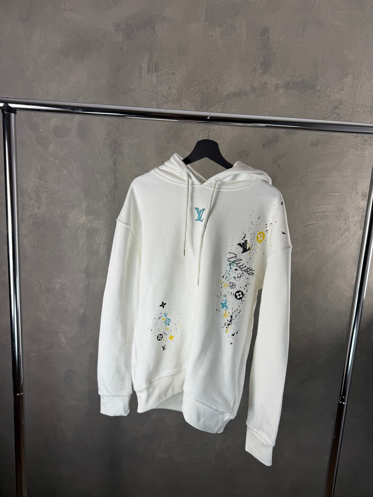 Herren - Louis Vuitton Weißer Hoodie