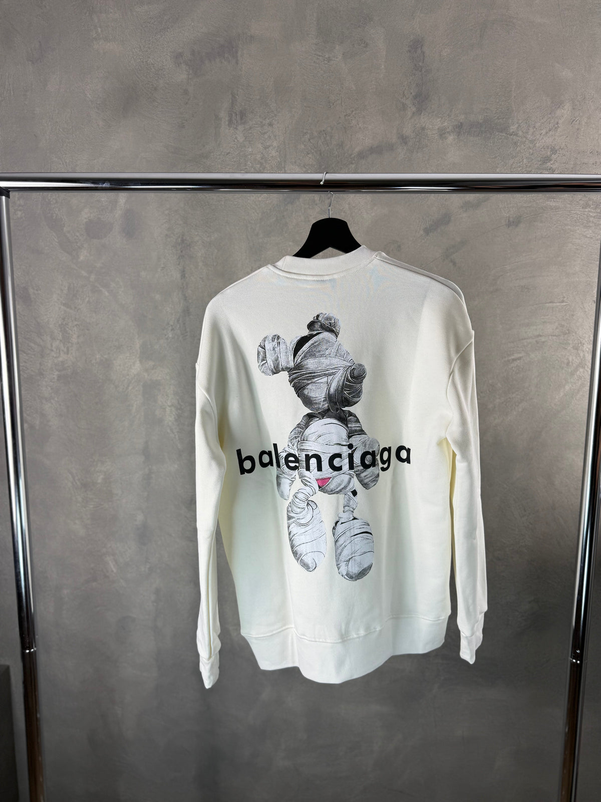 Herren – Balenciaga Weißes Hemd