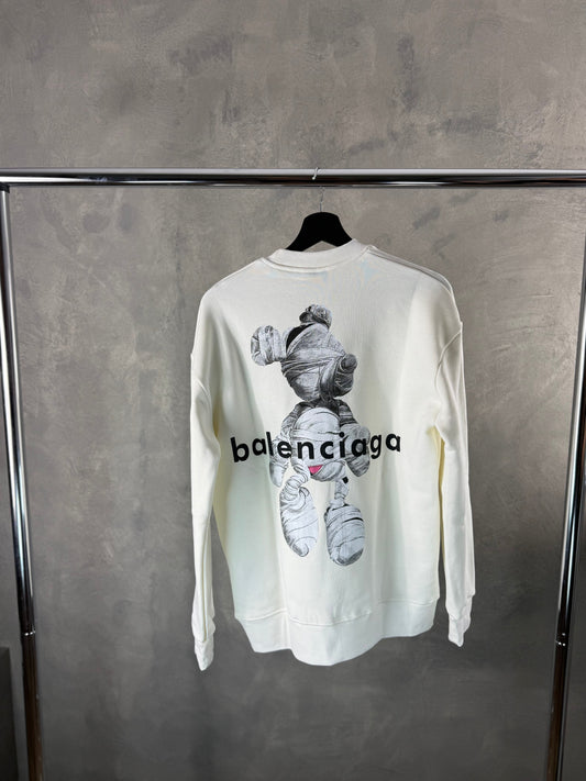 Herren – Balenciaga Weißes Hemd