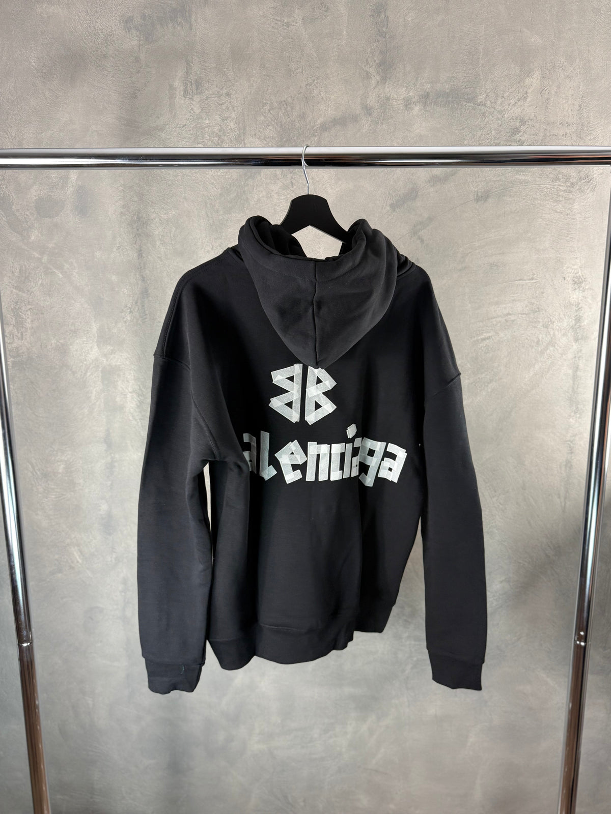 Men's Balenciaga Black Hoodie