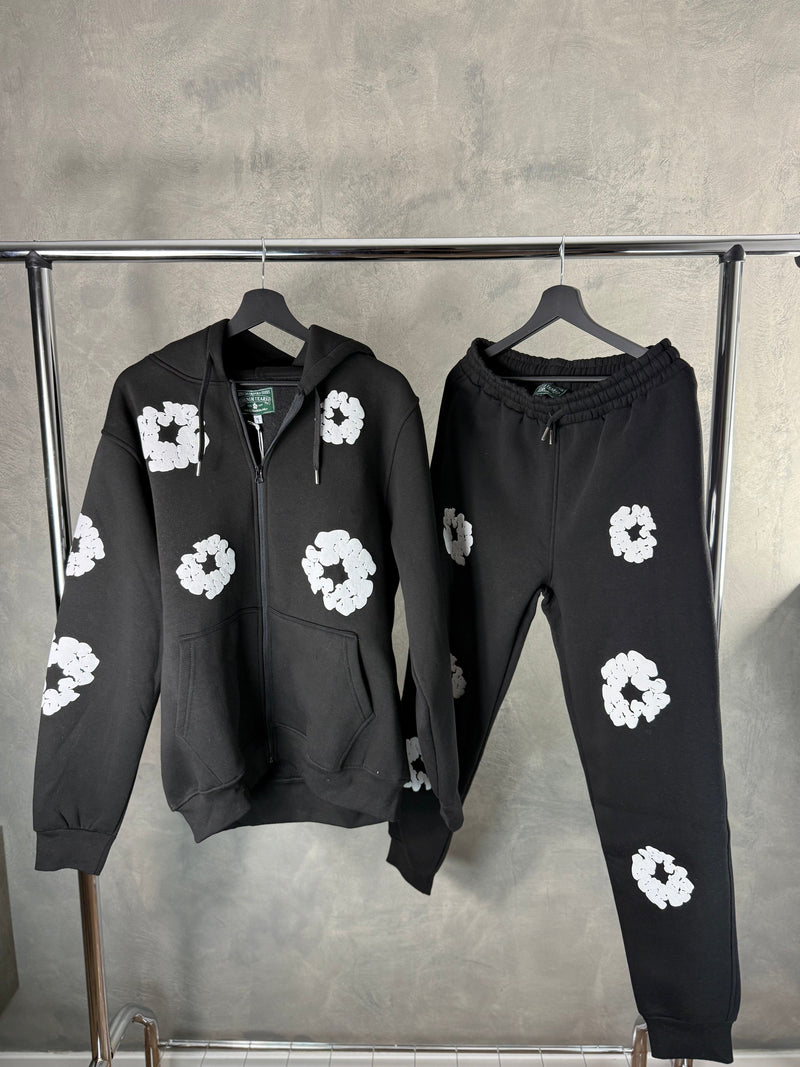 Man - Denim Tears Black Tracksuit