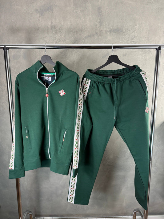Herren – Grüner Trainingsanzug von Casa Blanca