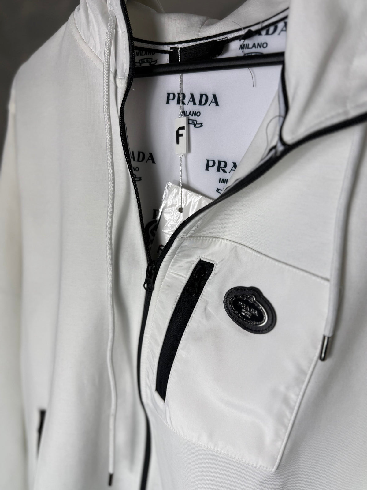 Men's Prada White Tracksuit