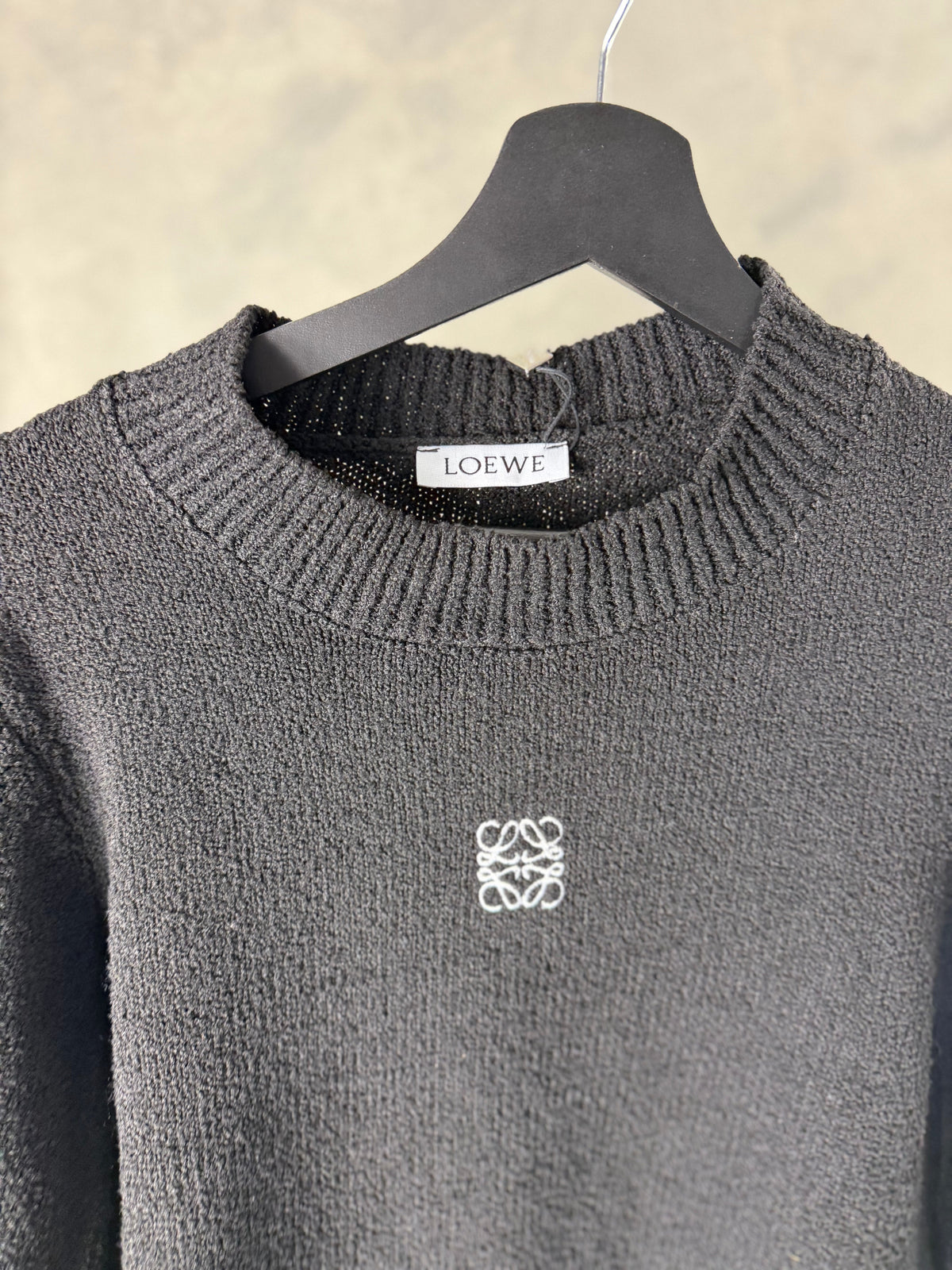 Damen - LOEWE Schwarzes Hemd