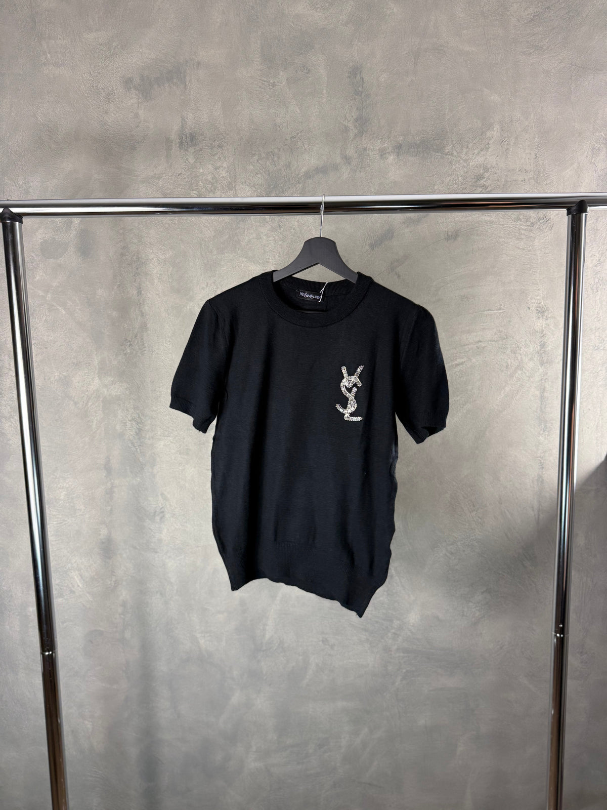 Women - Yves Saint Laurent Black Shirt