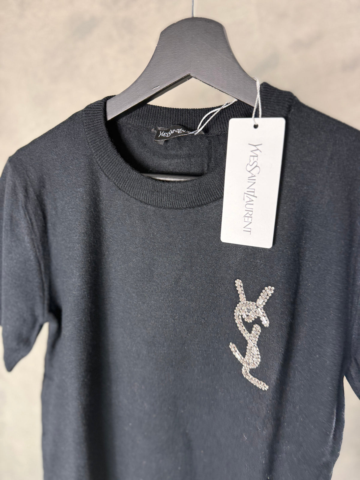Women - Yves Saint Laurent Black Shirt
