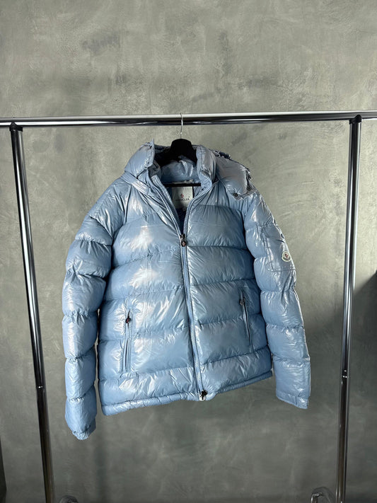 Herren – blaue Moncler-Jacke