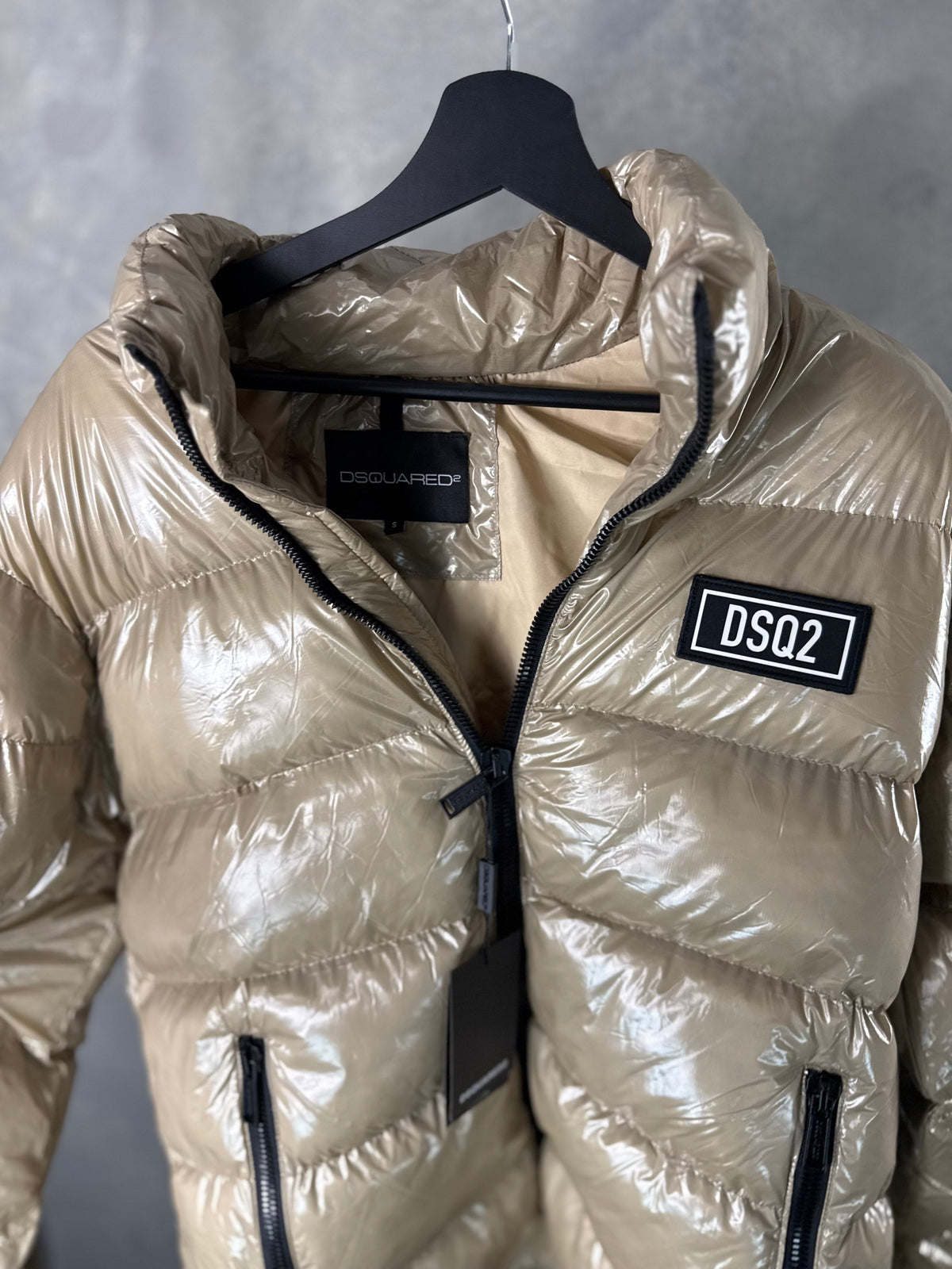 Man - DSQUARED Beige Jacket