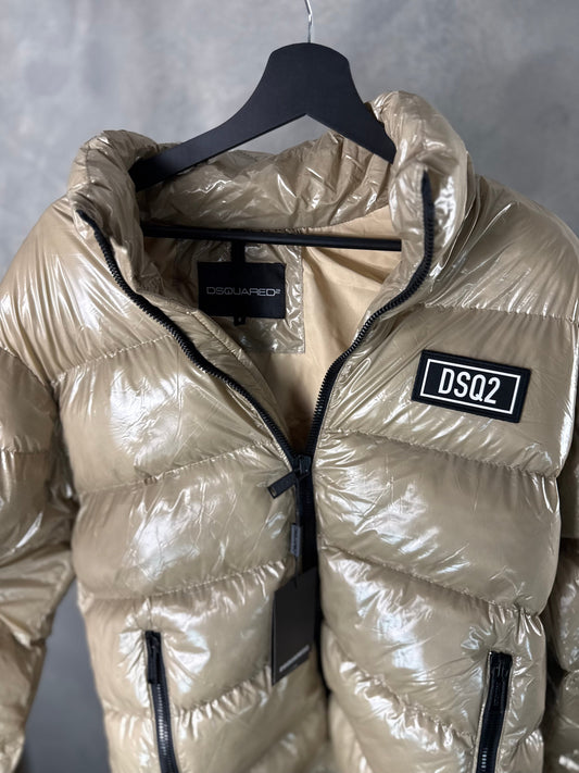 Man - DSQUARED Beige Jacke