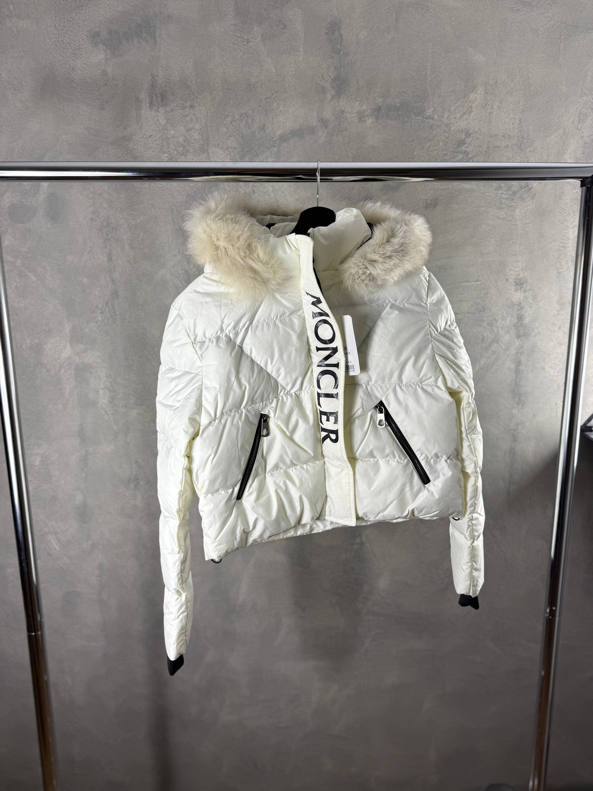 Women's Moncler White Tag Jacket