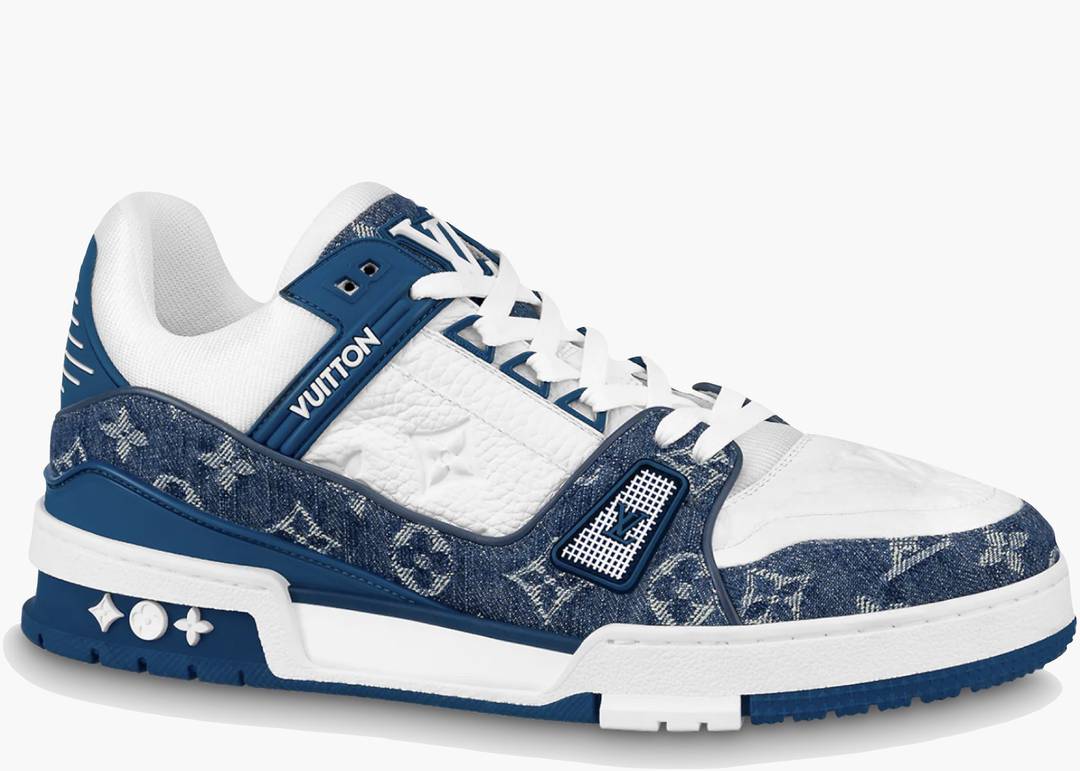 Louis Vuitton - Trainer White Blue