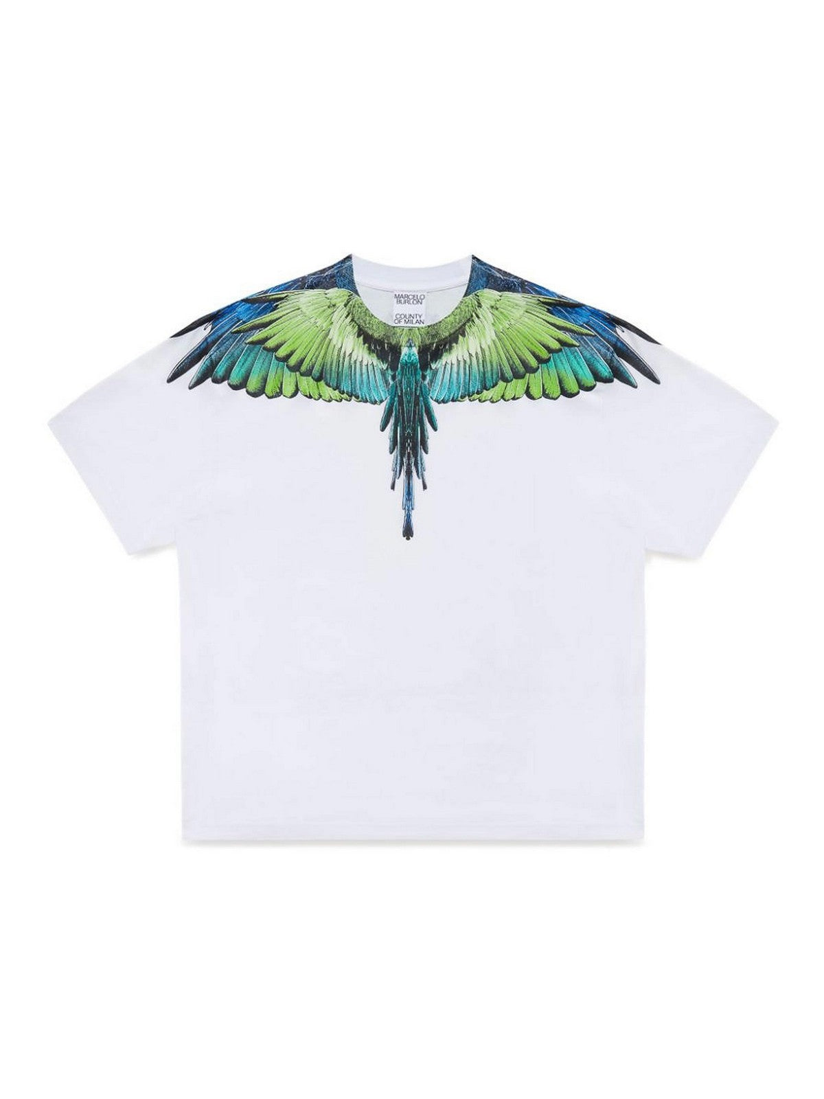 Marcelo Burlon Shirt Blue detail  - Man, Size (L)